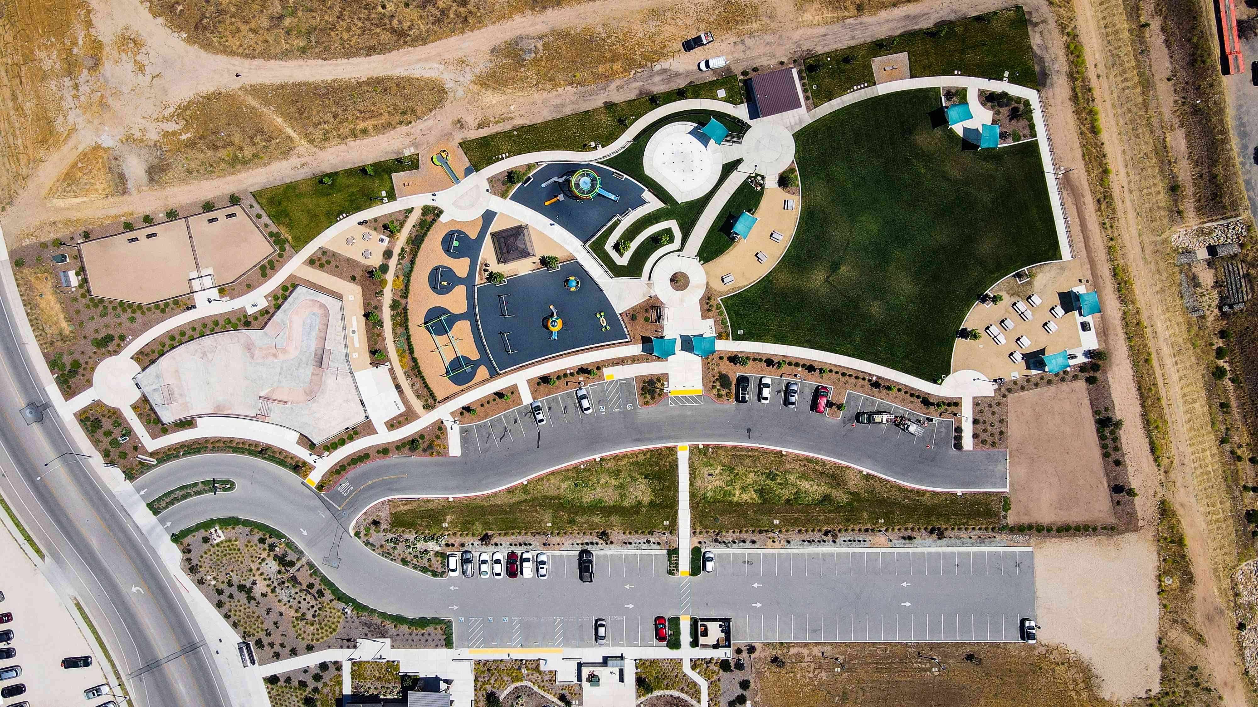 Aerial View of Soledad Community Park